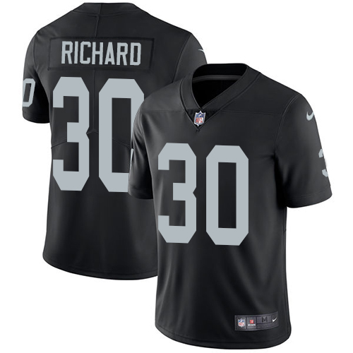 2019 Men Oakland Raiders #30 Richard black Nike Vapor Untouchable Limited NFL Jersey